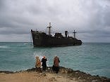 Greek ship, Kish Island (Iran)